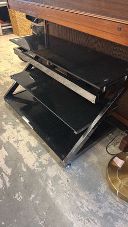 Smoky Glass Console for TV