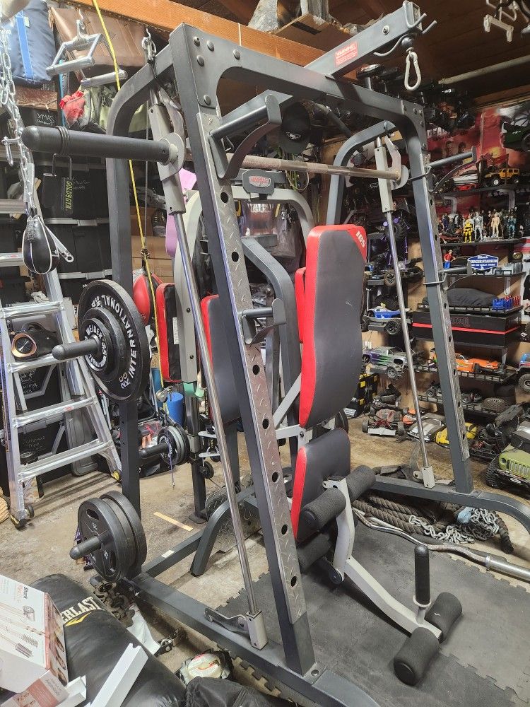 Weight Lifting Rack Machine