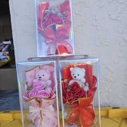 New Soap Flower Arrangements With Lights $15 Each