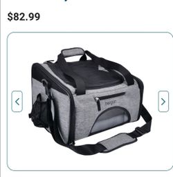 SALE! 🐶New! 15lbs/6.8kgBergan Booster Pet Carrier, Heather Grey Airline Compliant ( reseda ca)