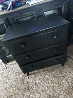 little black dresser