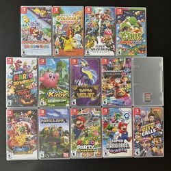 Nintendo Switch Games See Description Mario Pokemon Kirby Smash