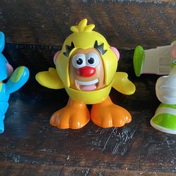 🥔MR. POTATO HEAD DISNEY/PIXAR TOY STORY - 3 MINIFIGURAS