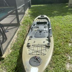 Fishing Kayak With Remote Control Motorguide