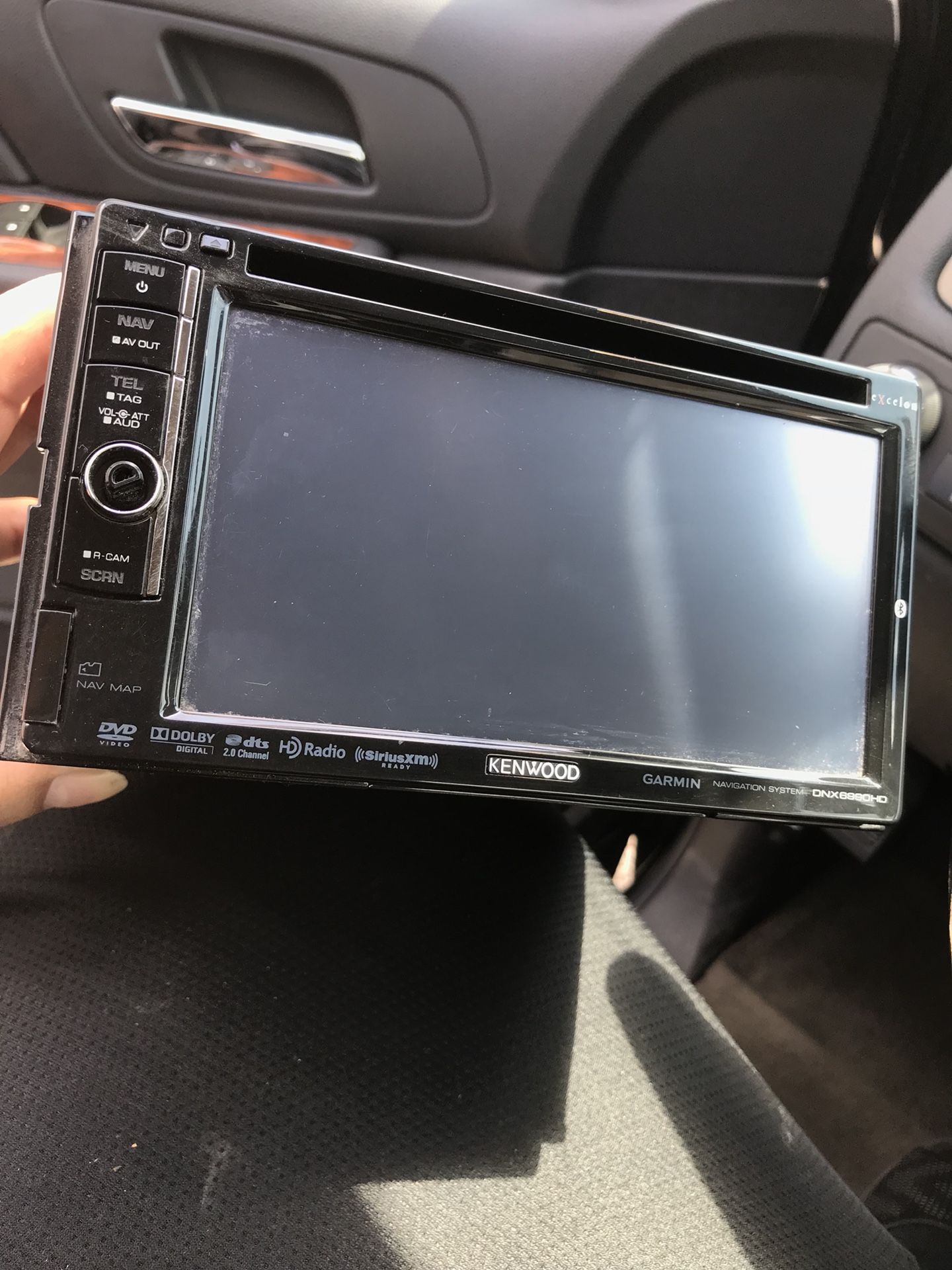 Kenwood dnx6990hd navigation reciever with built in Bluetooth 6.1 screen