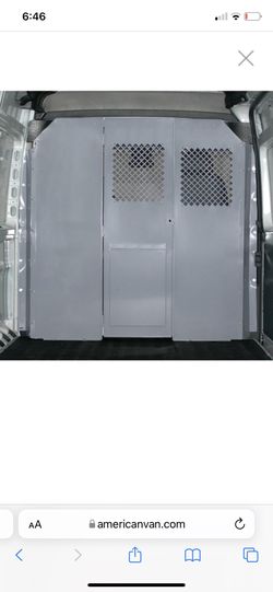 Weather Guard Partition Wall For Work Vans