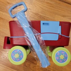 NEW in box American Girl Red Wagon 