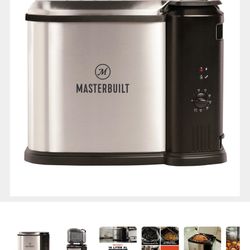Masterbuilt XL 10-Liter Electric Deep Fryer And Steamer