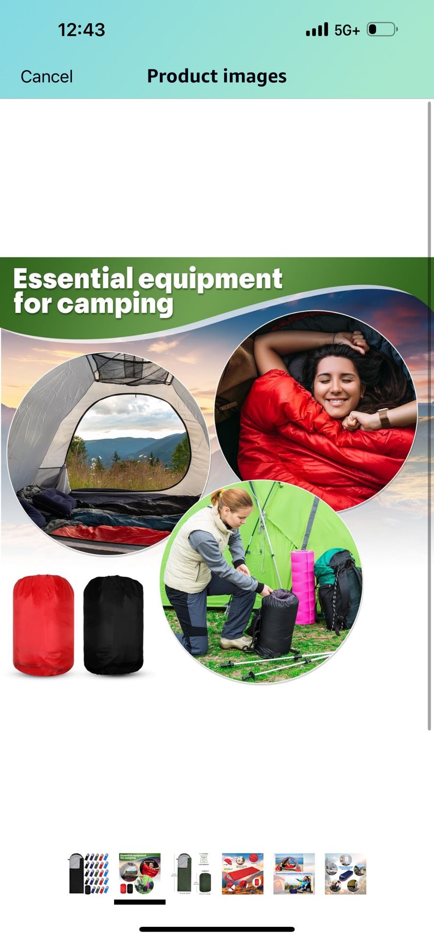 24 Pcs Sleeping Bags for Adults Bulk Lightweight Waterproof Backpacking Camping