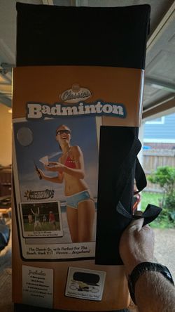 Badminton set brand new