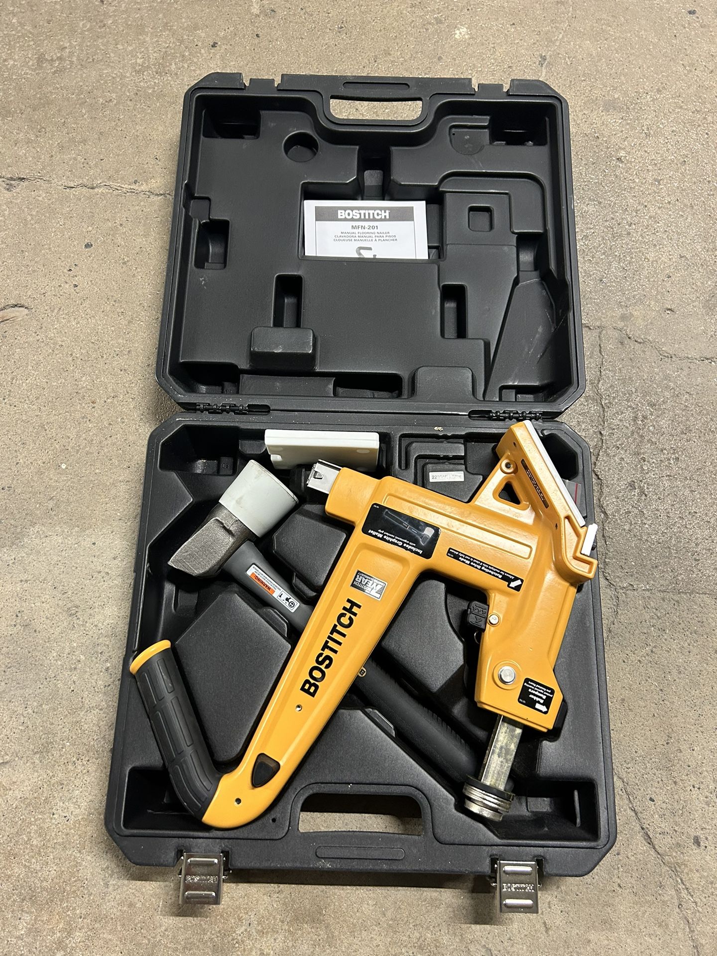 Bostitch Hardwood Flooring Nailer