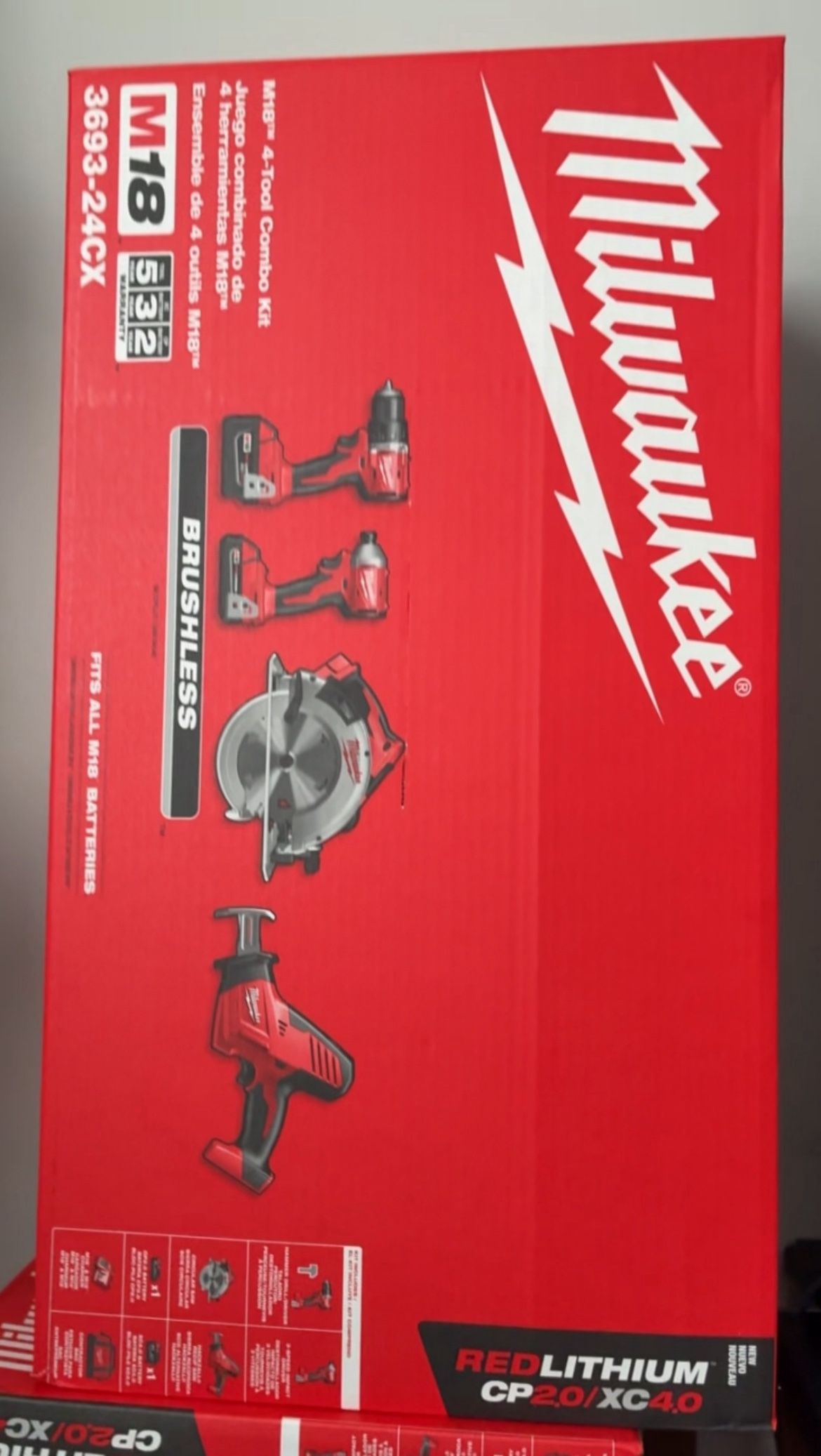 Milwaukee 4 Tool Combo