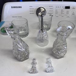 Princess House Lead Crystal Dinner Table Set