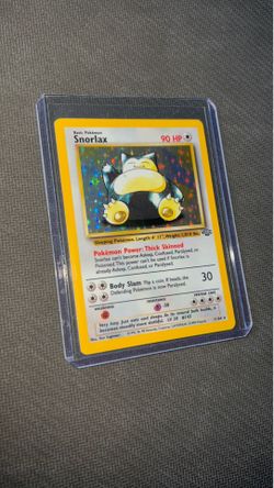 Pokemon Cards Jungle Snorlax Holo