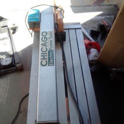 Chicago Electric Power Tool Tile Cutter 7 In