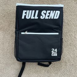 Nelk Boys Full Send Black 24 Pack Cooler Backpack