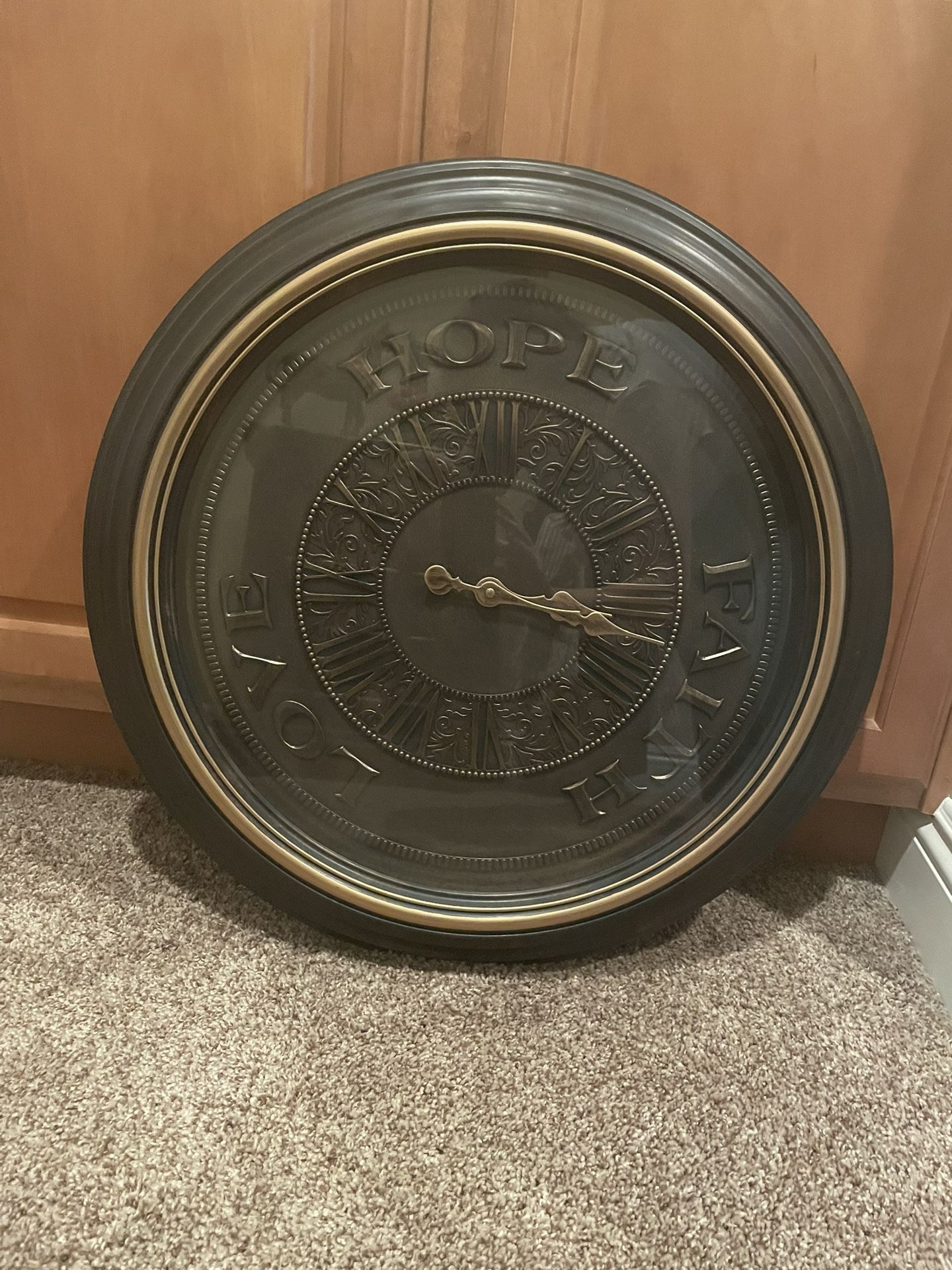 Faith, Hope, Love Clock