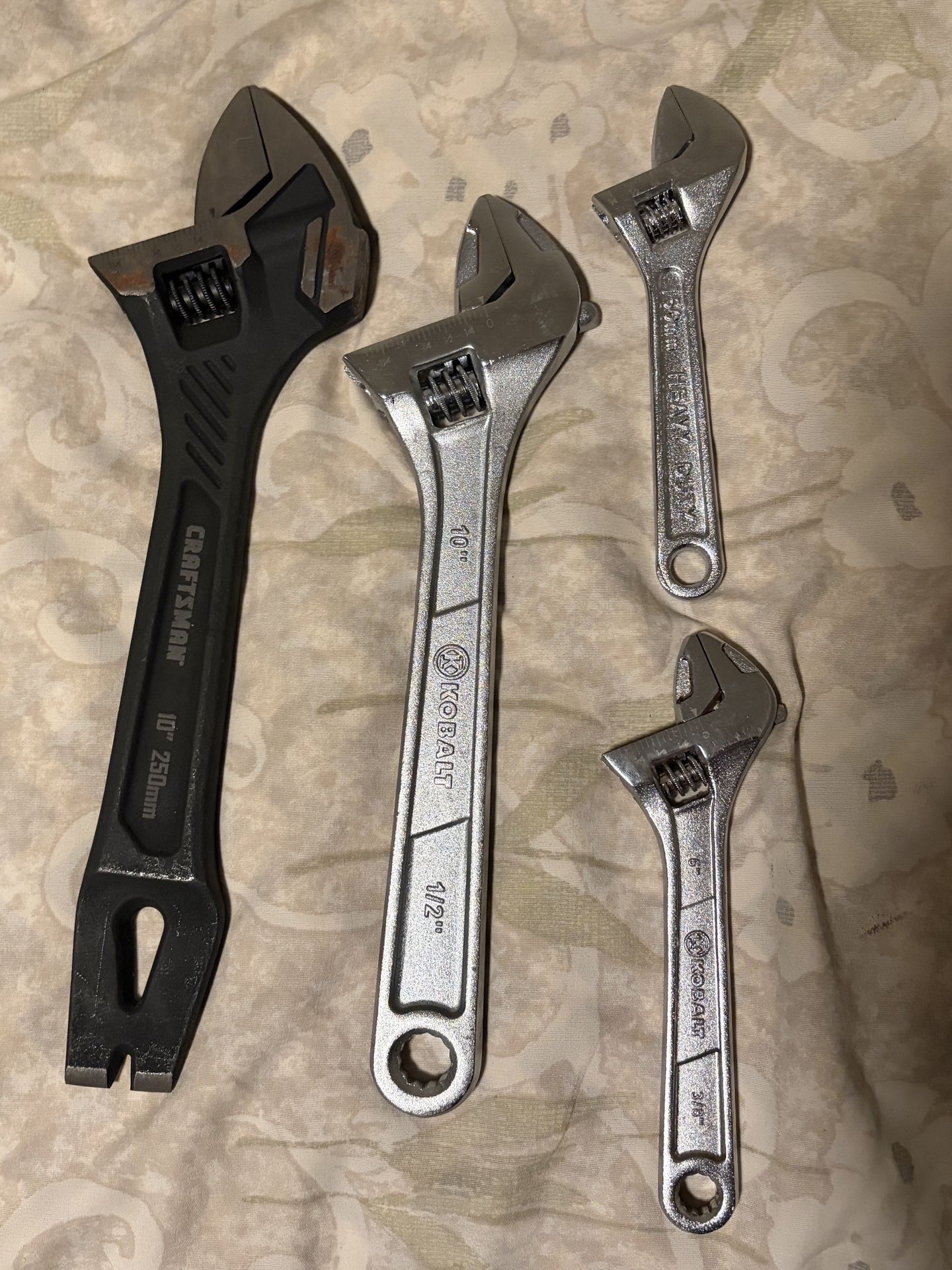 Adjustable Wrenches