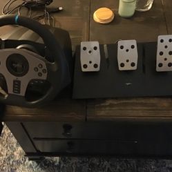 Pxn Brand Steering Wheel Shifter Pedals And Paddle Shifters Compatible With PS4. 