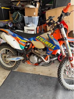 2014 KTM 350 XCF Street legal