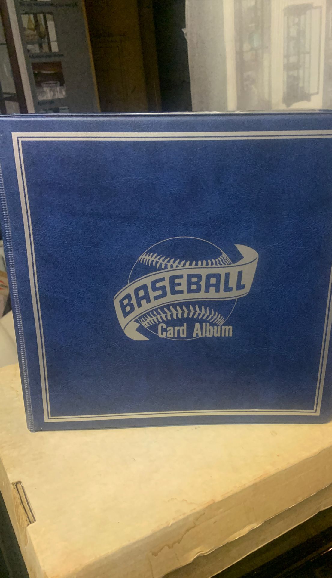 Baseball Card Album 3 Ring Binder