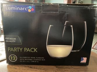 Stemless Wine Glasses