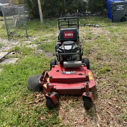 Toro Commercial Mower Stand On