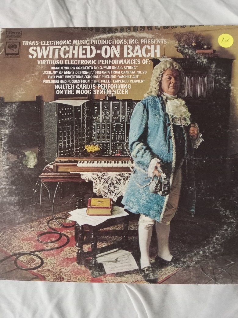 Walter Carlos Switched On Bach