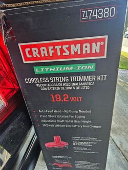 CRAFTSMAN CORDLESS STRING TRIMMER