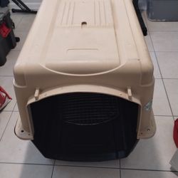 Large Plastic Dog Crate