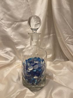 Vintage Glass Wine Decanter