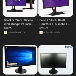BenQ GL2760H 27 Inch LED Monitor