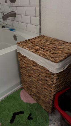 Woven Laundry Basket