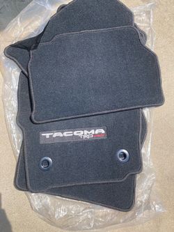 Toyota Tacoma TRD sport floor mats 2024 2025 2026