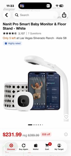 Nanit pro baby camera