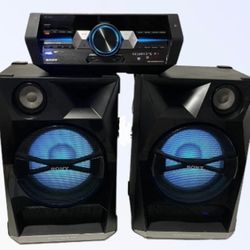 Sony Shake 33 Bluetooth 2200 Watt Audio System with CD player Mp3 DJ effect