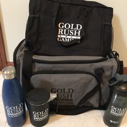 Duffle; Freezer Bag; Water Bottle; Shaker Bottle; & Tea Diffuser