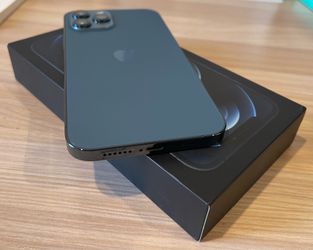 iPhone 12 Pro Max Pacific Blue Unlocked- 256gb