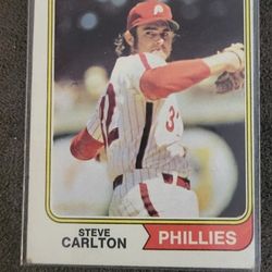 1974 Toppa Steve Carlton 