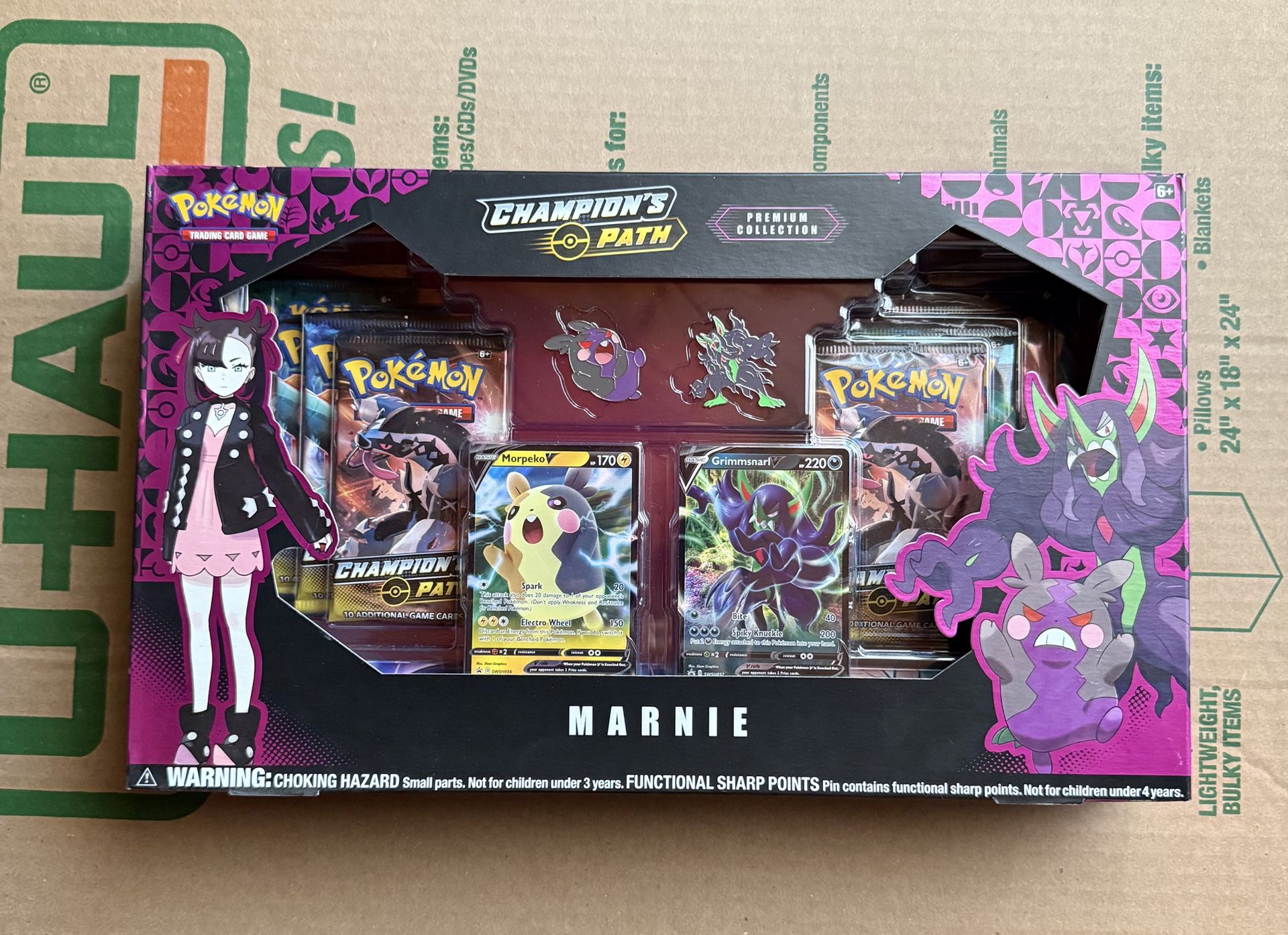 Pokémon Champions Path Marnie Premium Collection Box
