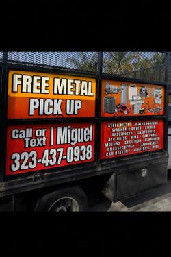Free scrap service