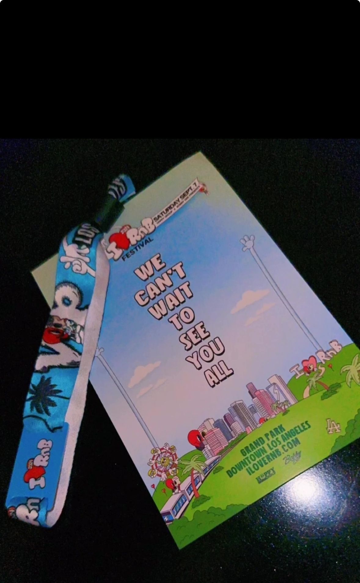 VIP ilovernb Wristband