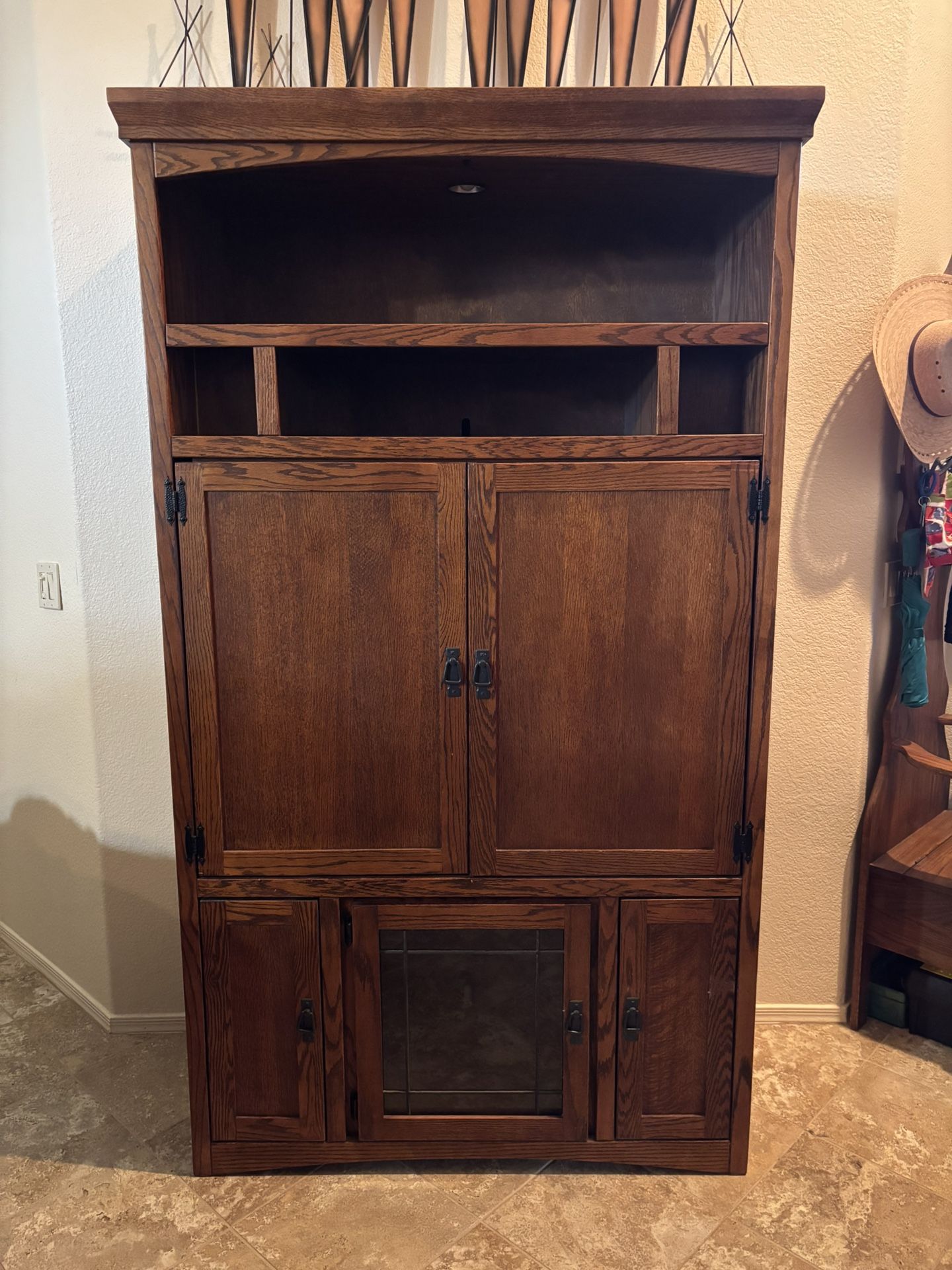 Armoire Closet/ Entertainment Cabinet