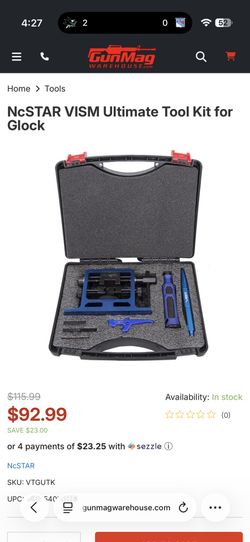 Vism UTK Ultimate Took Kit For Glock