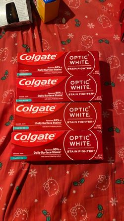 Colgate Optic White Stain Fighter Fresh Mint