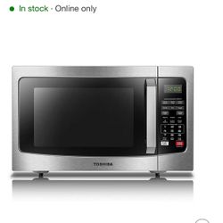Shop all Toshiba Toshiba 1.2-cu ft 1000-Watt Countertop Microwave Oven with Humidity Sensor and Eco Mode