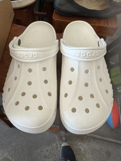 CROCS White Baja Size M9/W10 
