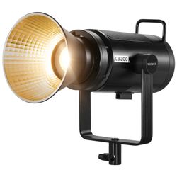 $140 NEEWER CB200B 200W Bi-Color LED Video Light