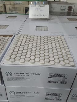 Deco backsplash tile cream price per sheet $4