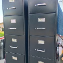 Metal file cabinet $ 80 each
